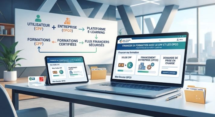 Financer sa formation avec le CPF et les OPCO : ce que ça implique pour votre plateforme